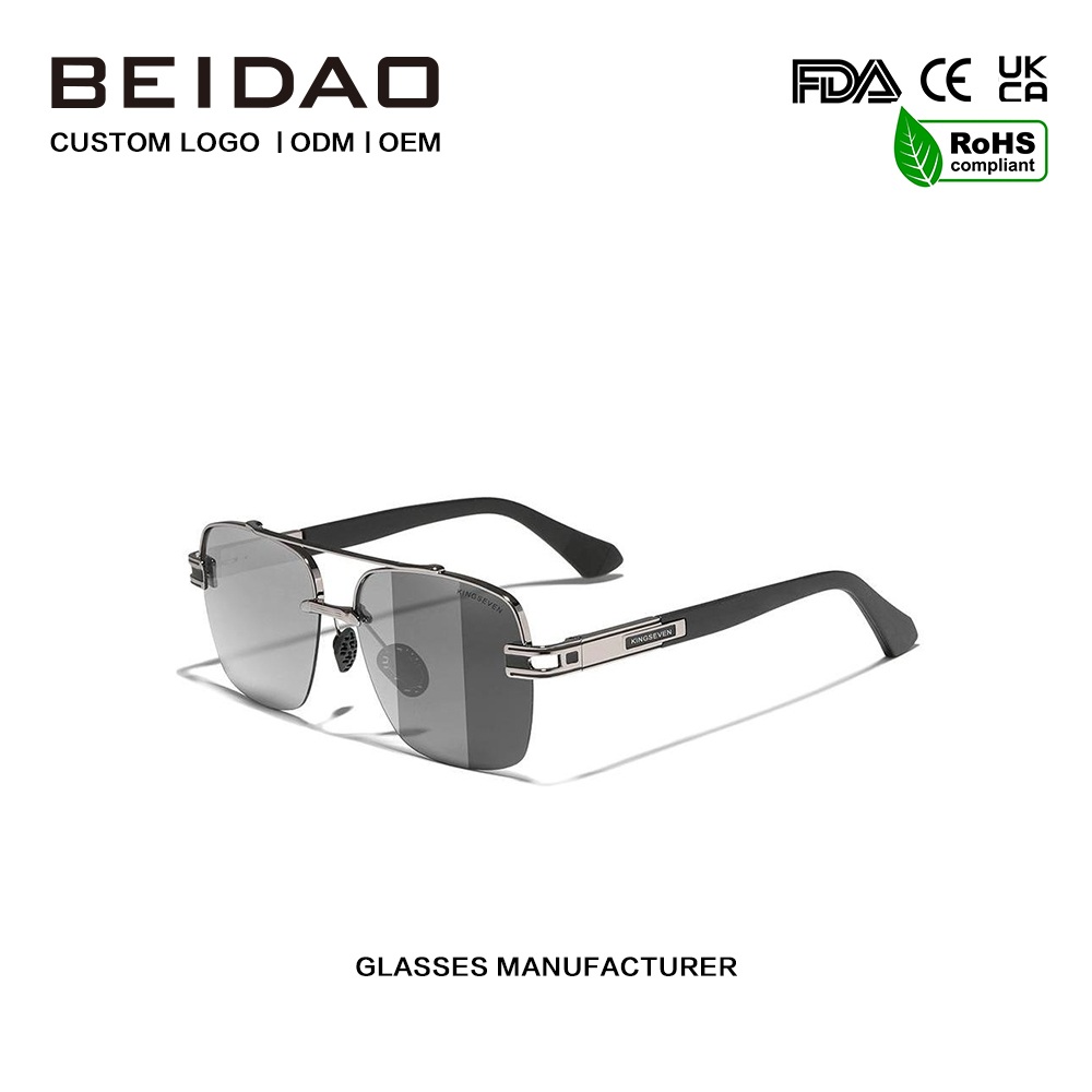 Kleurrijke UV400 retro gepolariseerde zonnebril