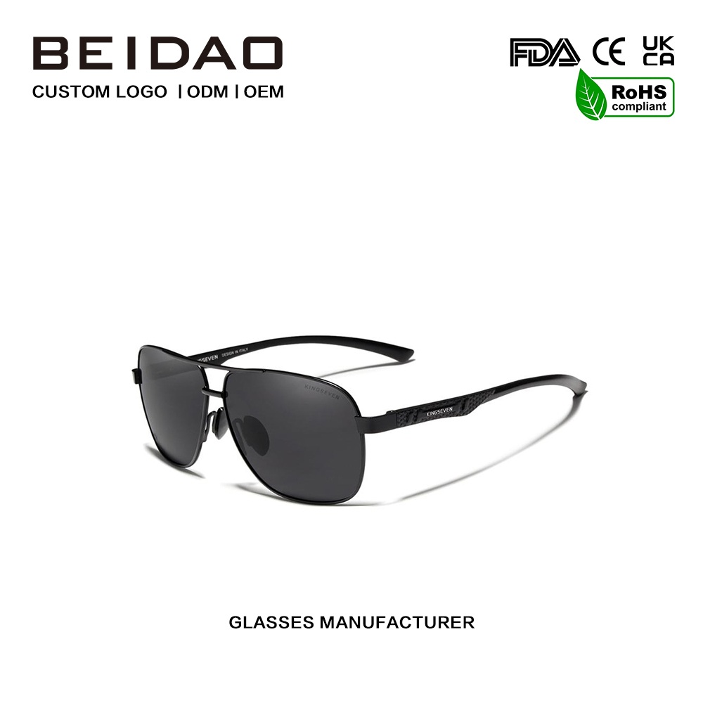 Bril Heren Handgemaakte gepolariseerde zonnebril