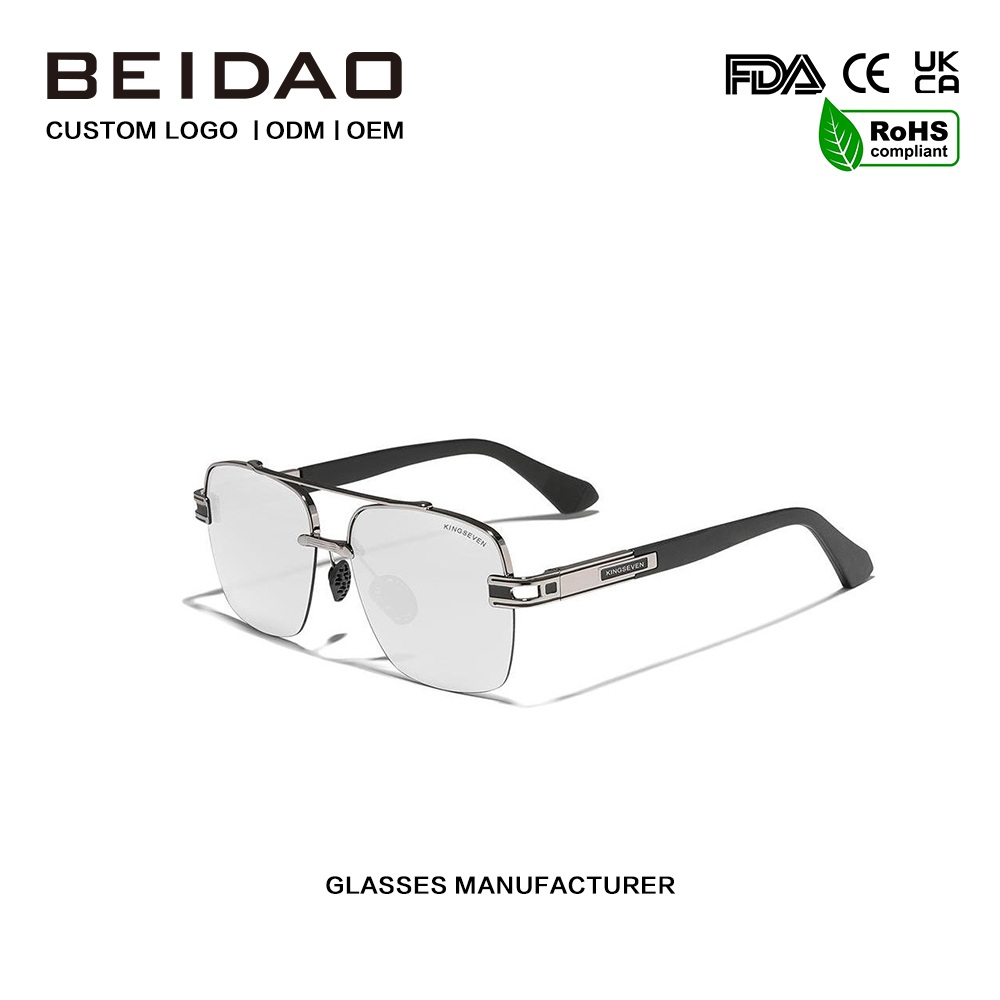 Nieuw ontwerp kleurrijke retro gepolariseerde zonnebril