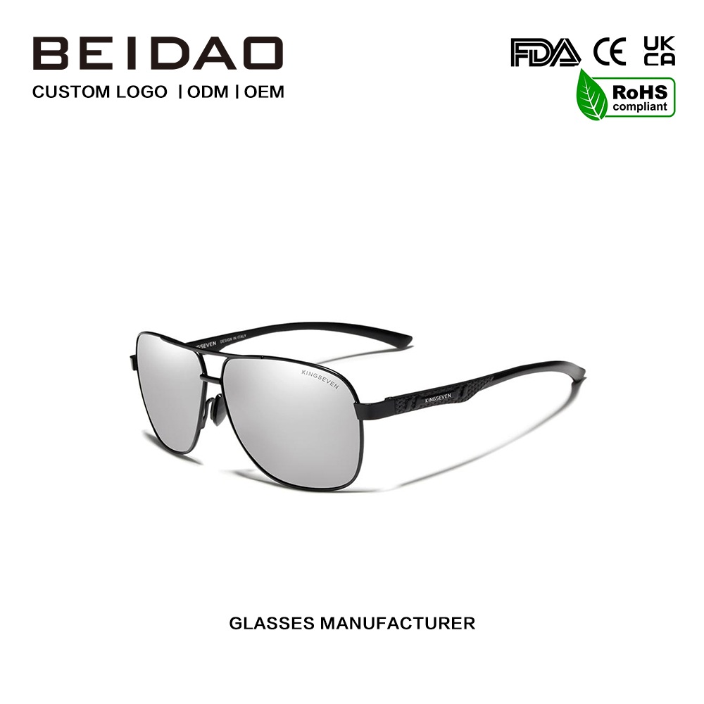 Nieuwe designer handgemaakte gepolariseerde zonnebril